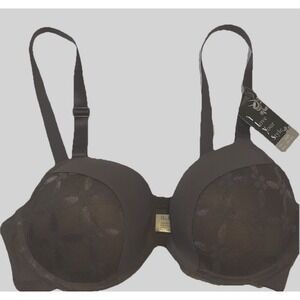 I Love Your Style NEW Women's Bra - Size 34D Brown - Padded - Underwire NWT